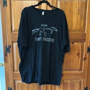 Next Level Apparel Black Graphic Tee